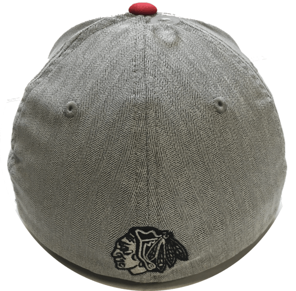 NHL Chicago Blackhawks Chopper Old Time Hockey Structured Baseball Flexfit Hat for Men product image 4, provided for visual