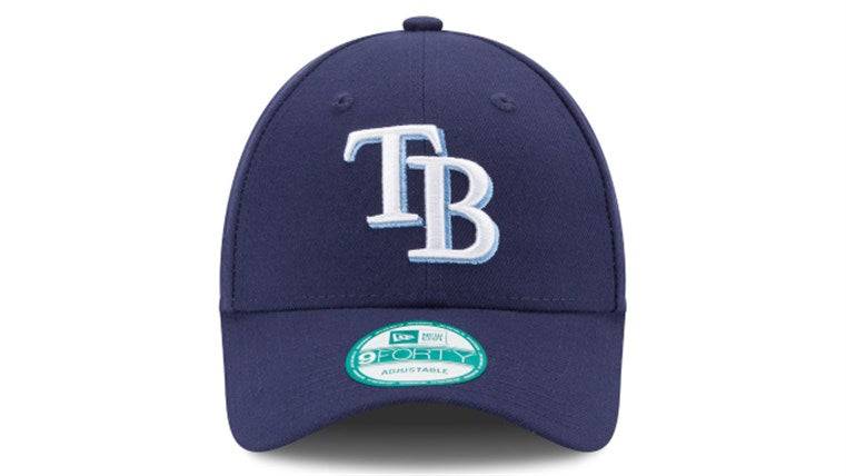 New Era Tampa Bay Rays The League 9FORTY Adjustable Game Cap for Men product image 2, provided for visual reference and