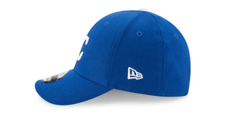 Men’s New Era Kansas City Royals Blue MLB Team Classic 39Thirty Flex Fit Hat product image 4, provided for visual reference