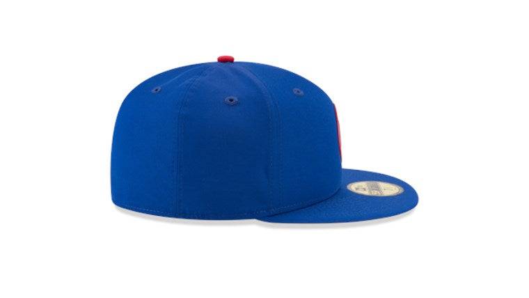 Mens Chicago Cubs New Era Royal MLB18 Authentic Collection Prolight 59FIFTY Fitted Hat product image 4, provided for visual