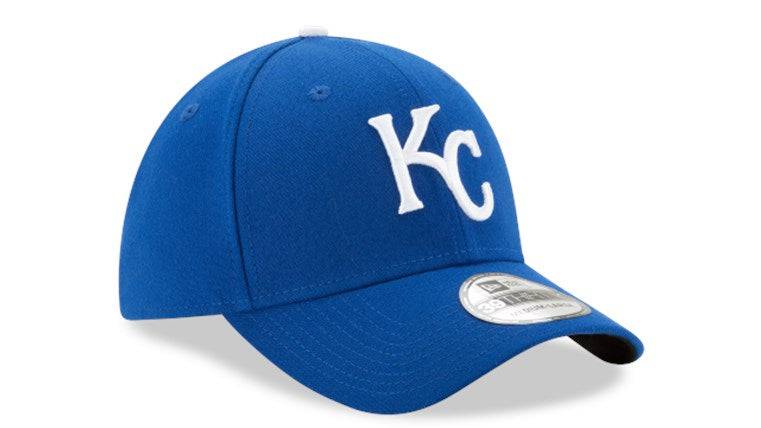 Men’s New Era Kansas City Royals Blue MLB Team Classic 39Thirty Flex Fit Hat product image 3, provided for visual reference