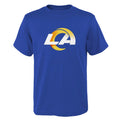 Los Angeles Rams Stadium Logo Short Dri-Tec T-Shirt By New Era for Men product image 1, provided for visual reference and