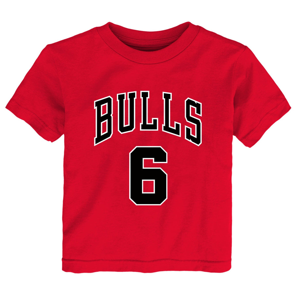 Child Alex Caruso Chicago Bulls Name And Number T-Shirt product image 3, provided for visual reference and product detail