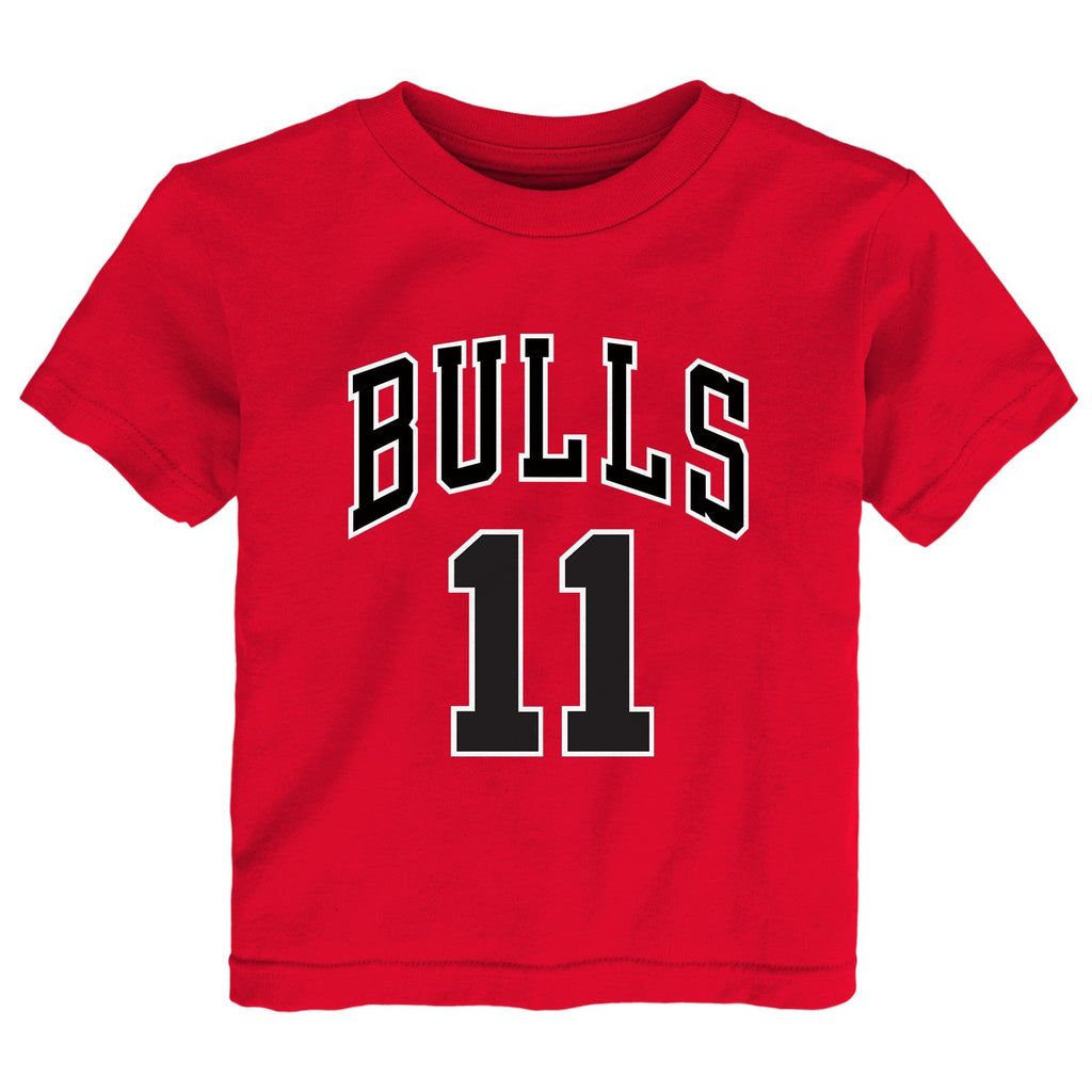 Child Demar Derozan Chicago Bulls Name And Number T-Shirt product image 2, provided for visual reference and product detail