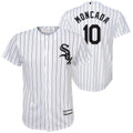 Youth Chicago White Sox Yoan Moncada White Replica Player Jersey product image 1, provided for visual reference and product
