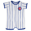 Infant MLB Chicago Cubs Power Hitter Short Sleeve Coverall product image 1, provided for visual reference and product detail