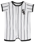 Infant MLB Chicago White Sox Power Hitter Short Sleeve Coverall product image 1, provided for visual reference and product