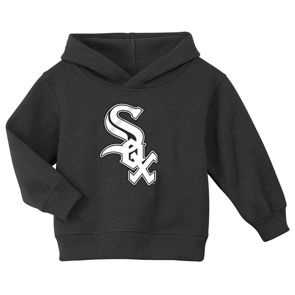 Toddler Chicago White Sox Logo Black Fleece Hoodie product image 1, provided for visual reference and product detail review