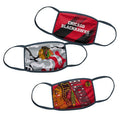 Youth Chicago Blackhawks Face Mask 3-Pack product image 1, provided for visual reference and product detail review