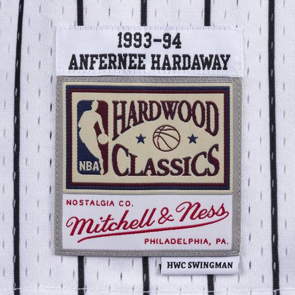 Mens Anfernee “Penny” Hardaway Orlando Magic Mitchell & Ness White 1993-94 Hardwood Classics Swingman Jersey product image