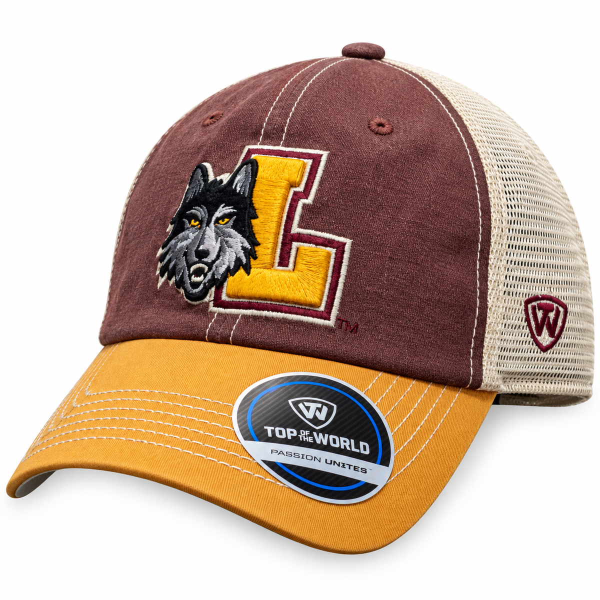 Loyola Ramblers Offroad Trucker Adjustable Top of the World Hat product image 1, provided for visual reference and product