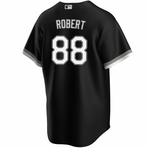 Luis Robert Chicago White Sox NIKE Black Alternate Spring Training Premium Replica Jersey for Men product image 3, provided