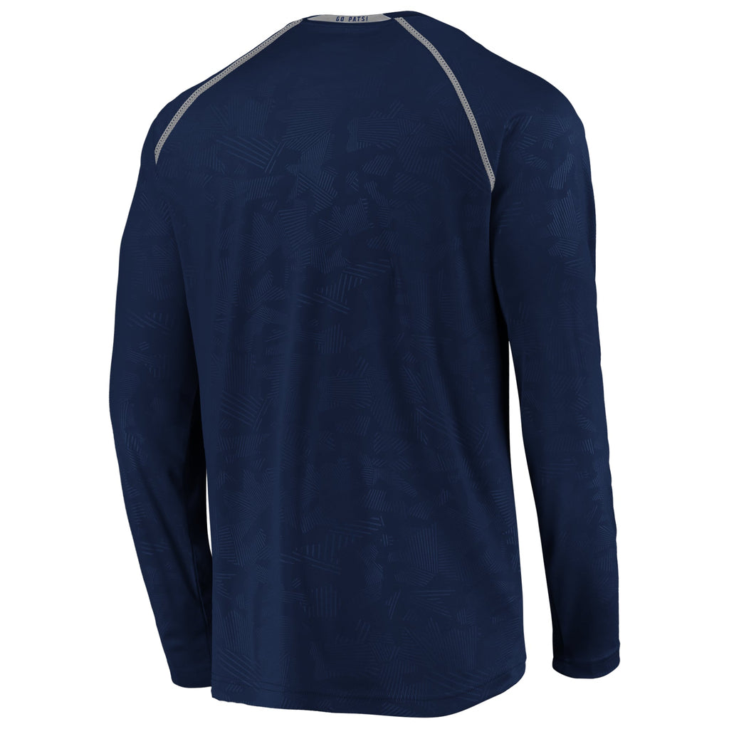 New England Patriots Team Destination Long Sleeve Fanatics Performance T-Shirt for Men product image 3, provided for visual