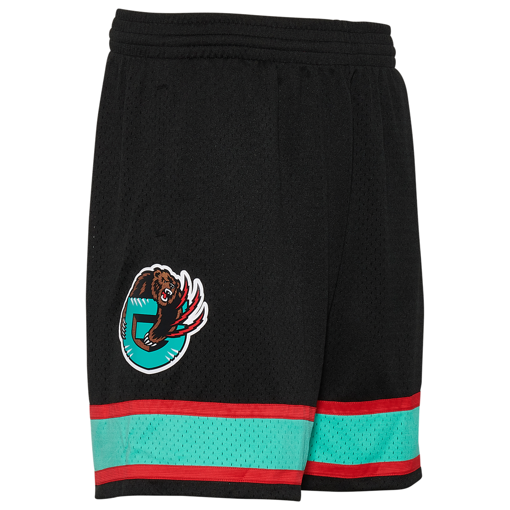 Vancouver Grizzlies Mitchell & Ness Hardwood Classics Team Swingman Shorts - Black for Men product image 1, provided for