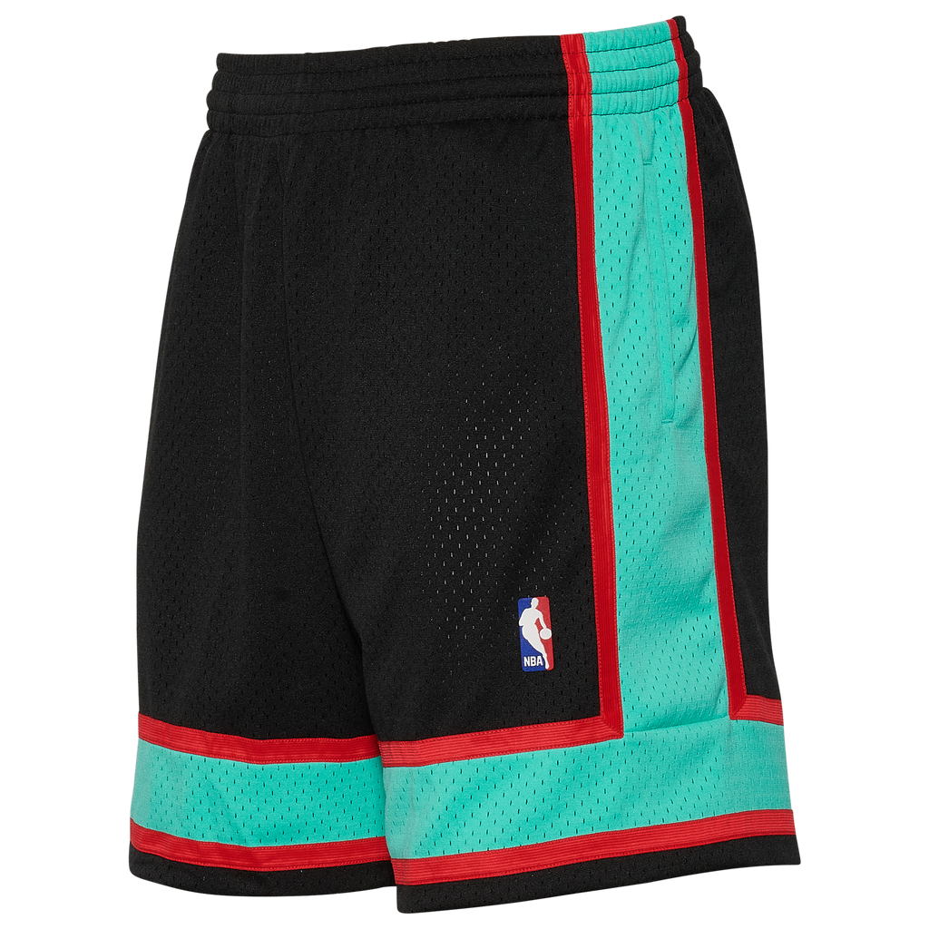 Vancouver Grizzlies Mitchell & Ness Hardwood Classics Team Swingman Shorts - Black for Men product image 3, provided for