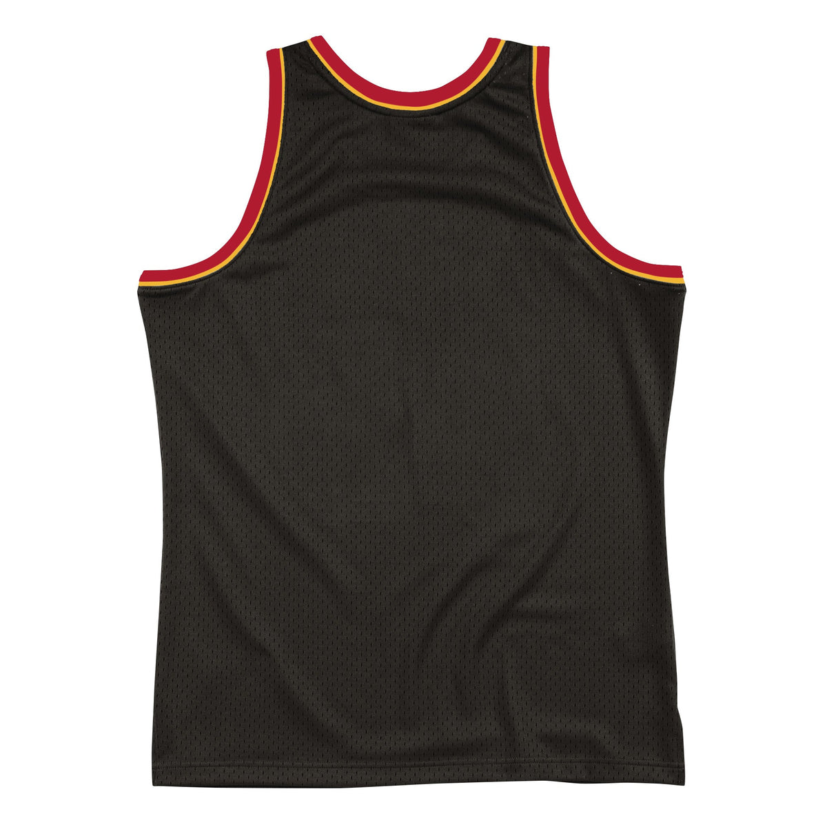 Atlanta Hawks Mitchell & Ness Black Hardwood Classics Blown Out Fashion Jersey for Men product image 2, provided for visual