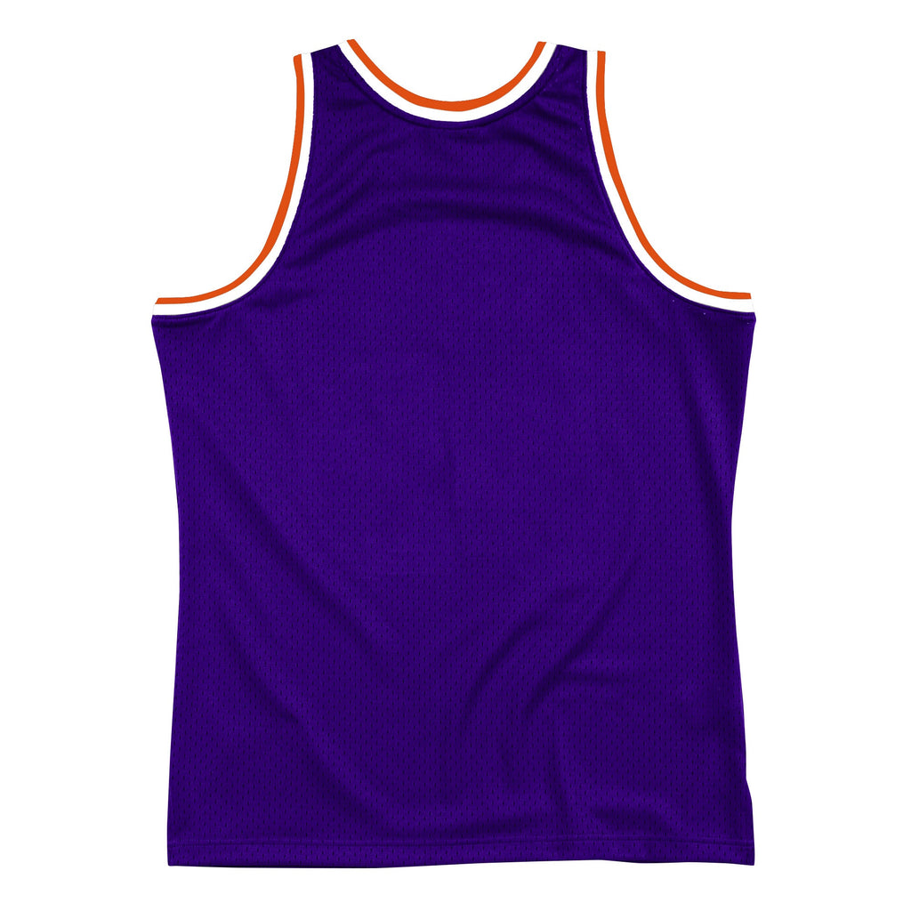 Phoenix Suns Mitchell & Ness Purple Hardwood Classics Blown Out Fashion Jersey for Men product image 2, provided for visual