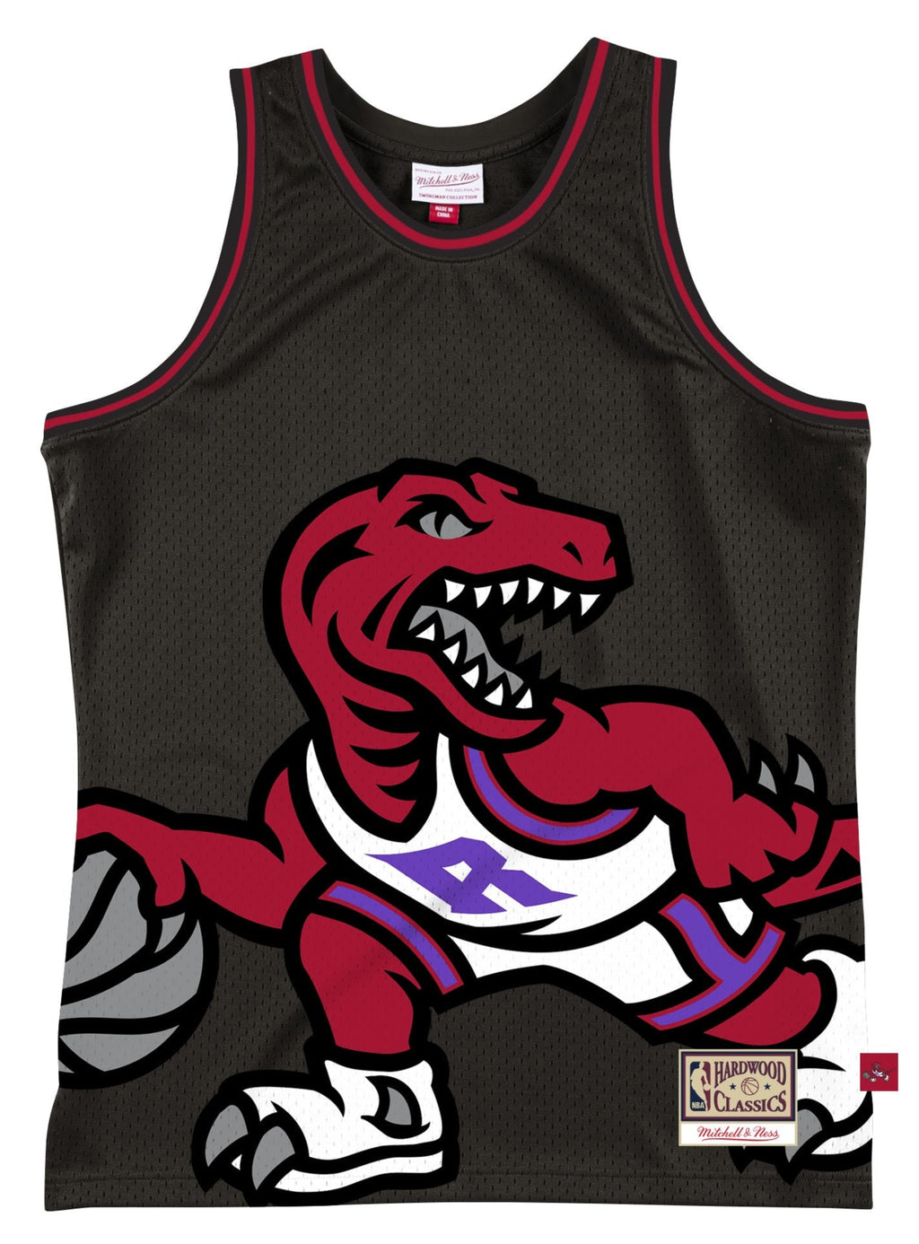 Toronto Raptors Mitchell & Ness Black Hardwood Classics Blown Out Fashion Jersey for Men product image 1, provided for