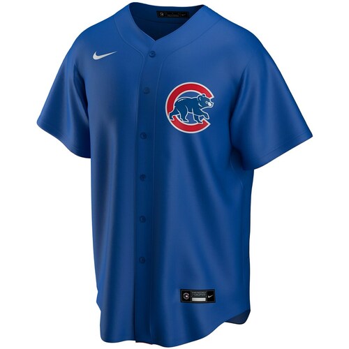 NIKE Men Chicago Cubs Marcus Stroman Alternate Blue Premium Stitch Replica Jersey product image 3, provided for visual