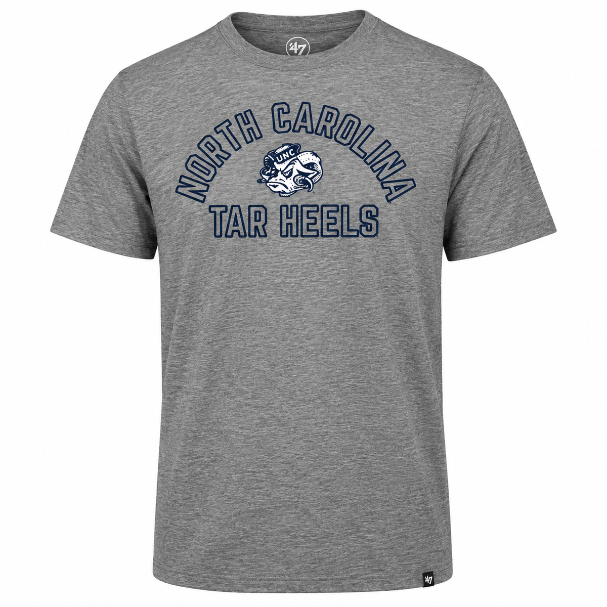 NCAA North Carolina Tar Heels Arch Tri-Blend T-Shirt By ’47 Brand for Men product image 1, provided for visual reference and