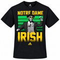 NCAA Notre Dame Fighting Irish adidas Futures T-Shirt for Men product image 1, provided for visual reference and product