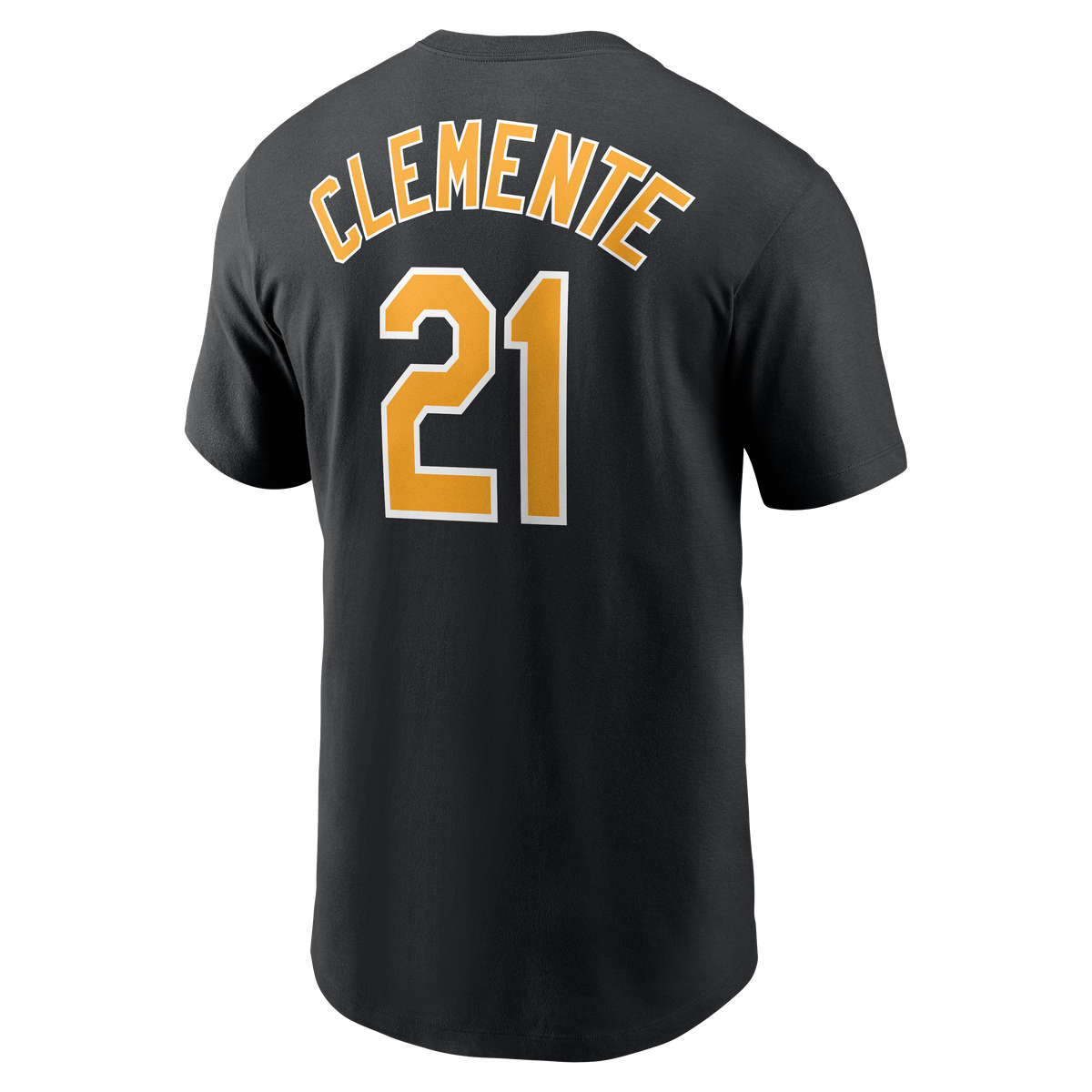 Pittsburgh Pirates Roberto Clemente Nike Black Cooperstown Collection Name & Number T-Shirt for Men product image 3,