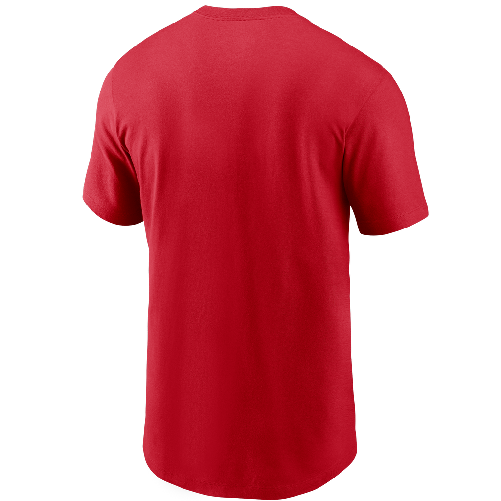 Cincinnati Reds Nike Red Color Bar T-Shirt for Men product image 2, provided for visual reference and product detail review