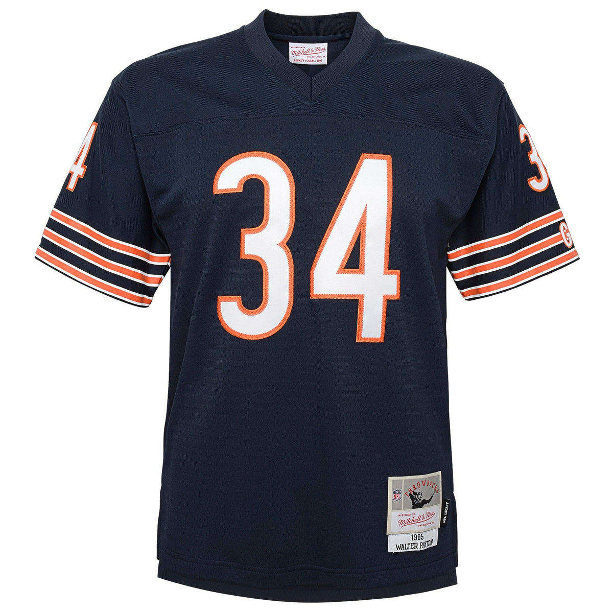 Youth Chicago Bears Walter Payton Mitchell & Ness Navy 1985 Retired Player Vintage Replica Jersey product image 3, provided