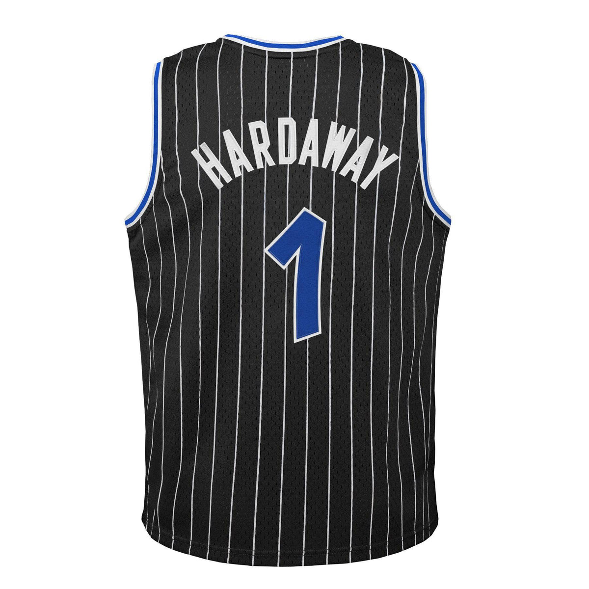 Youth Orlando Magic Anfernee Penny Hardaway Mitchell & Ness 1994 NBA Black Hardwood Classic Swingman Jersey product image 3,