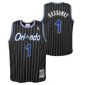 Youth Orlando Magic Anfernee Penny Hardaway Mitchell & Ness 1994 NBA Black Hardwood Classic Swingman Jersey product image 1,