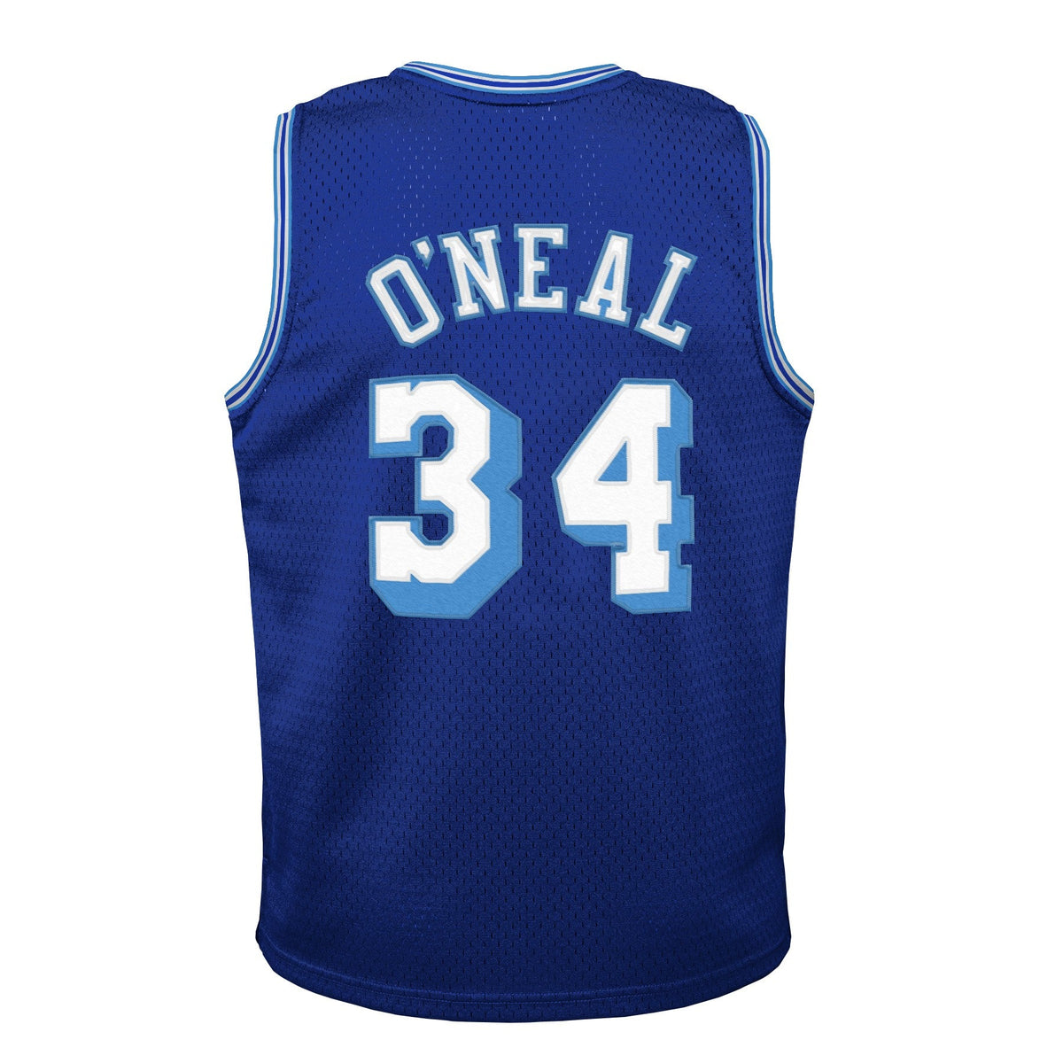 Youth Los Angeles Lakers Shaquille O'Neal Mitchell & Ness Blue 1996-97 Hardwood Classics Swingman Jersey product image 3,