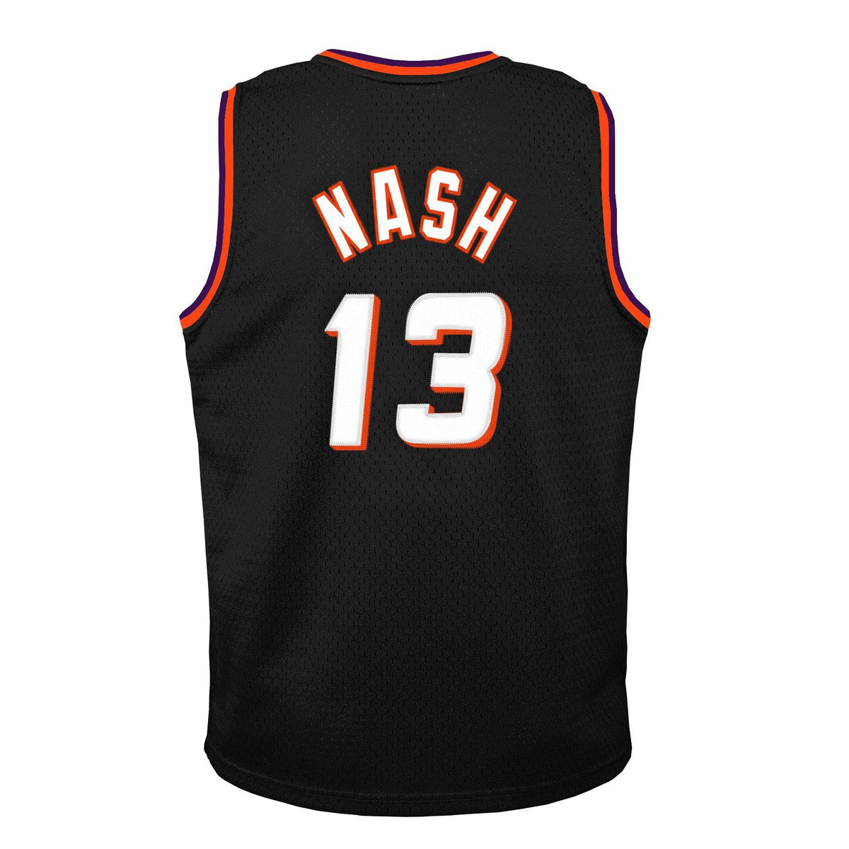 Youth Phoenix Suns Steve Nash Mitchell & Ness Black 1996-97 Hardwood Classics Swingman Jersey product image 3, provided for
