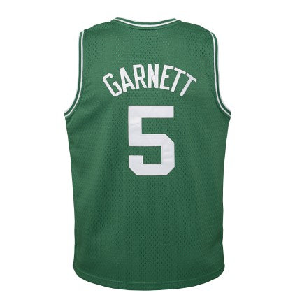 Youth Boston Celtics Kevin Garnett Mitchell & Ness Kelly Green 2007-08 Hardwood Classics Swingman Jersey product image 3,