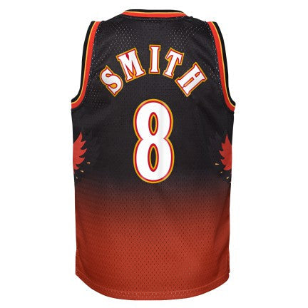 Youth Atlanta Hawks Steve Smith Mitchell & Ness Black 1996-97 Hardwood Classics Swingman Jersey product image 3, provided