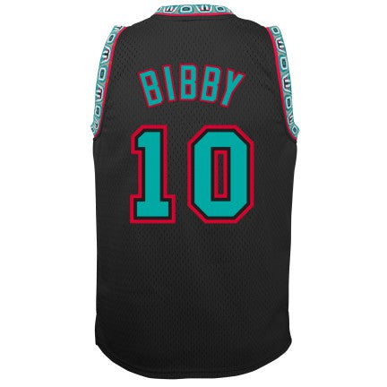 Youth Vancouver Grizzlies Mike Bibby Mitchell & Ness 1998-99 Hardwood Classics Reload 2.0 Swingman Jersey-Black product