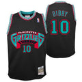 Youth Vancouver Grizzlies Mike Bibby Mitchell & Ness 1998-99 Hardwood Classics Reload 2.0 Swingman Jersey-Black product