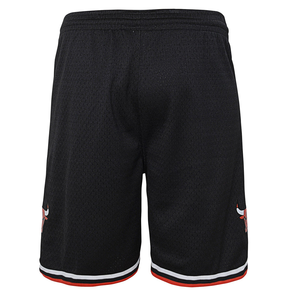Youth Chicago Bulls Mitchell & Ness 1997 Black Hardwood Classics Swingman Shorts product image 1, provided for visual