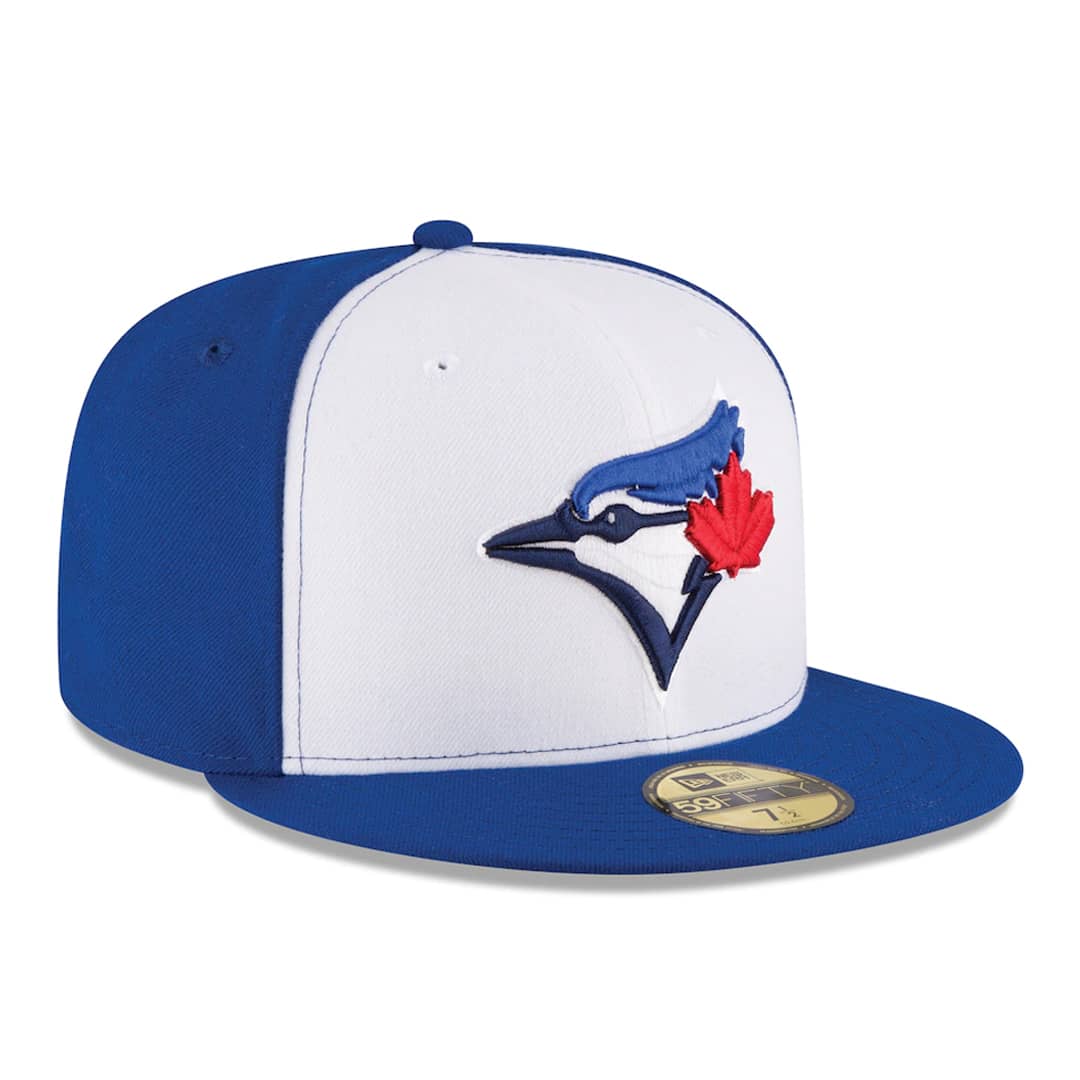 New Era 59Fifty Toronto Blue Jays Alternate 3 Authentic Collection On Field Fitted Hat White Royal Blue Hat product image 3,