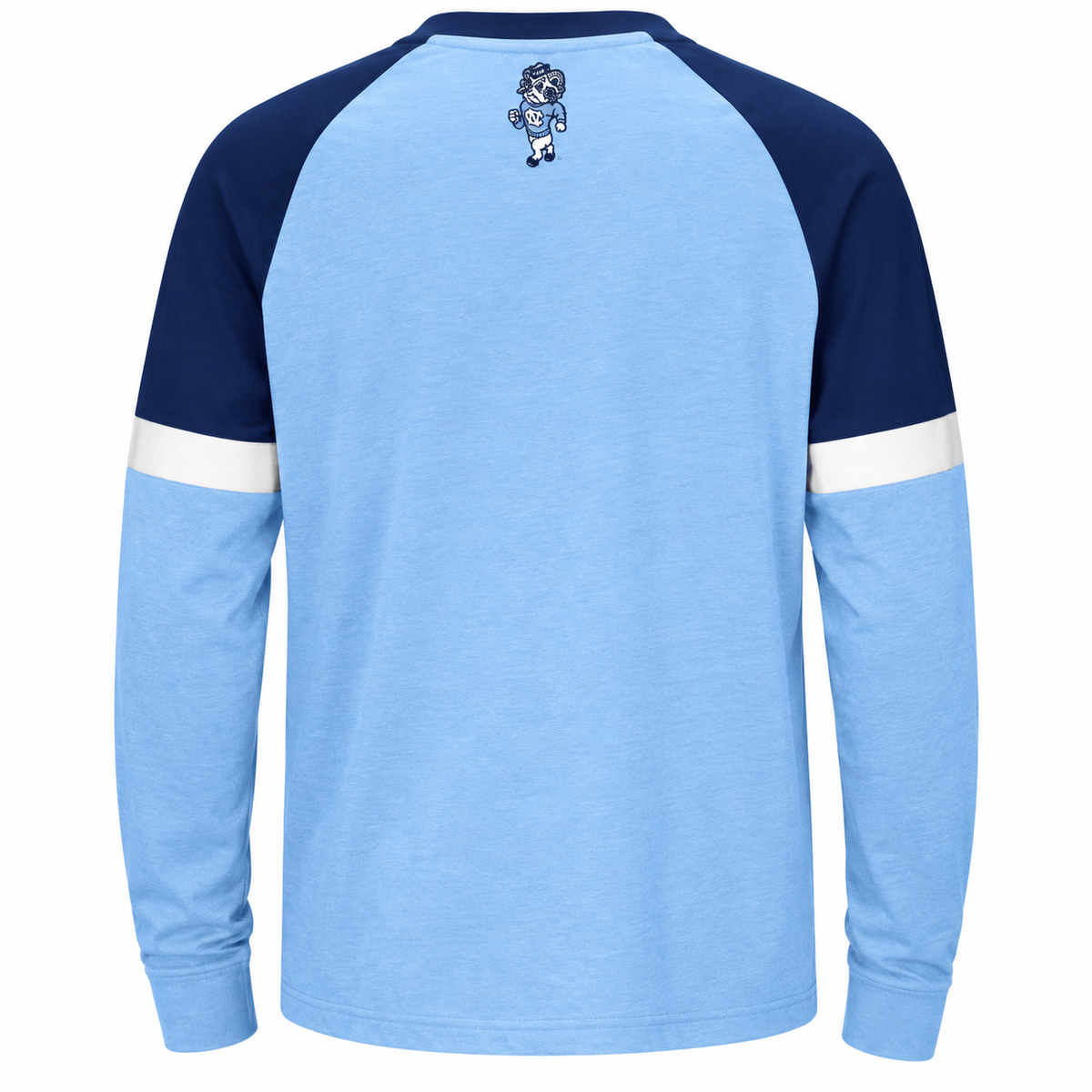 North Caroliona Tar Heels Colosseum Youth Ollie Long Sleeve Raglan T-Shirt product image 2, provided for visual reference