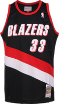Scottie Pippen 1999-00 Portland Trail Blazers Mitchell & Ness Black/Red/White Hardwood Classics Swingman Jersey for Men