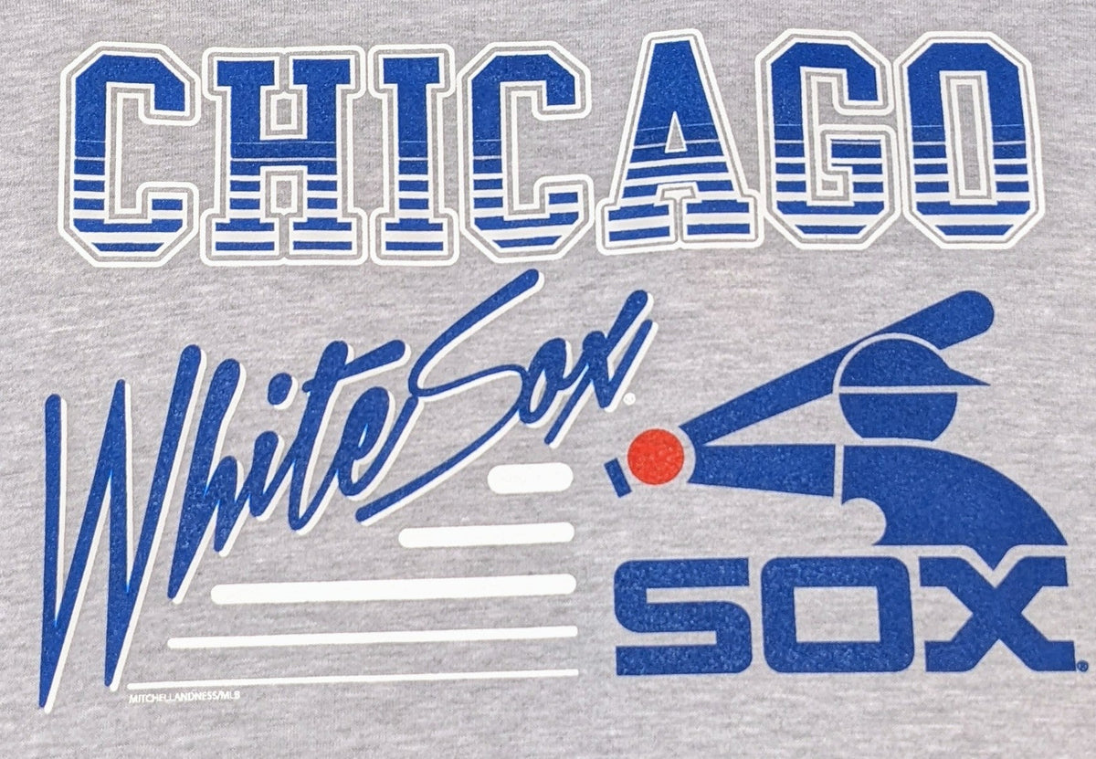 Chicago White Sox Mitchell & Ness Heather Gray 1983 Cooperstown Collection Hoodie for Men product image 2, provided for