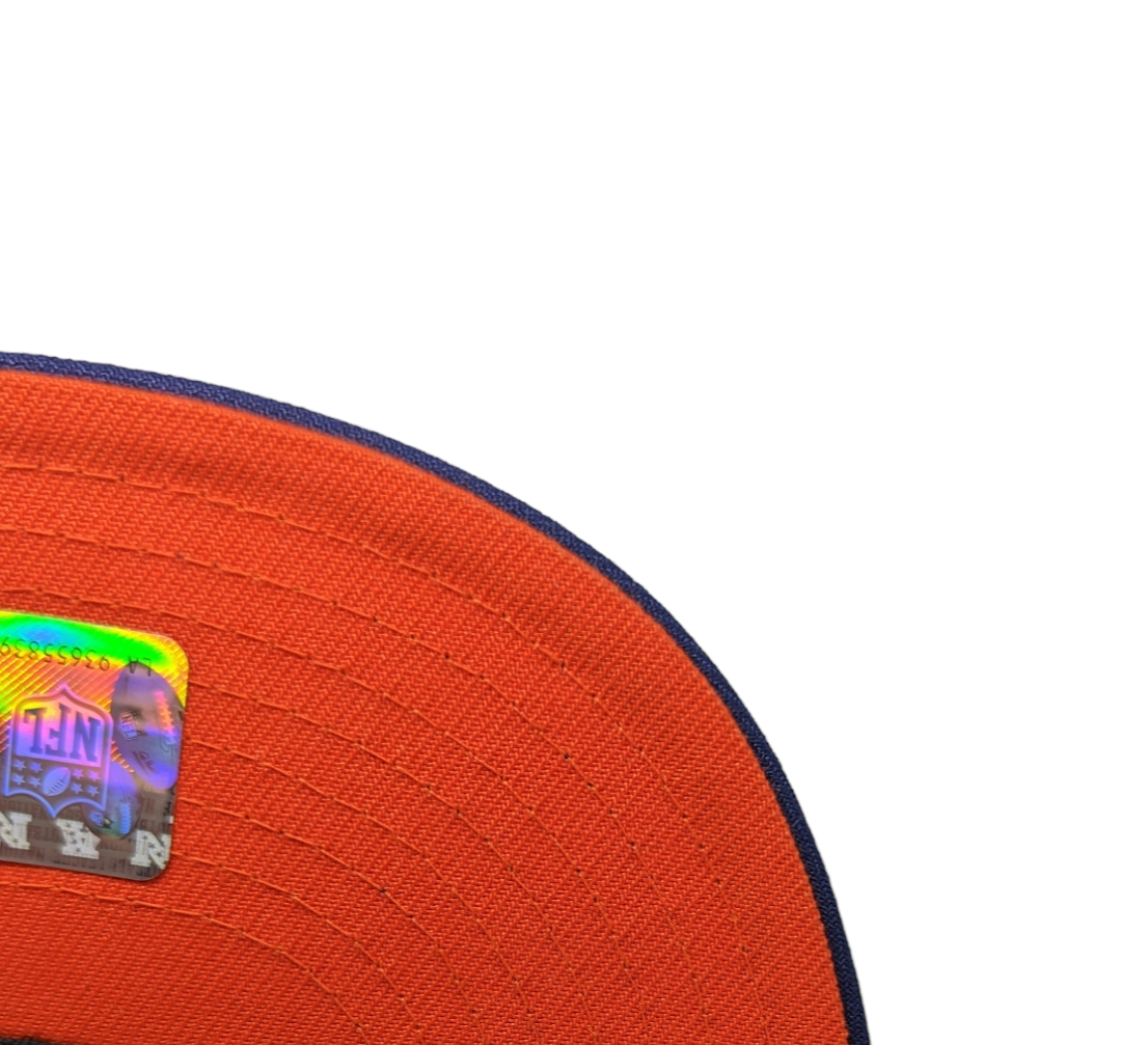 Mens Chicago Bears New Era Griswold Navy Super Bowl XX Side Patch 9FIFTY Snapback Hat product image 5, provided for visual