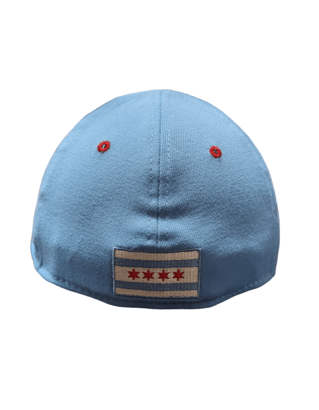 Mens MLB Chicago Cubs Chicago Flag Wrapped 39THIRTY Flex Fit Cap By New Era product image 4, provided for visual reference