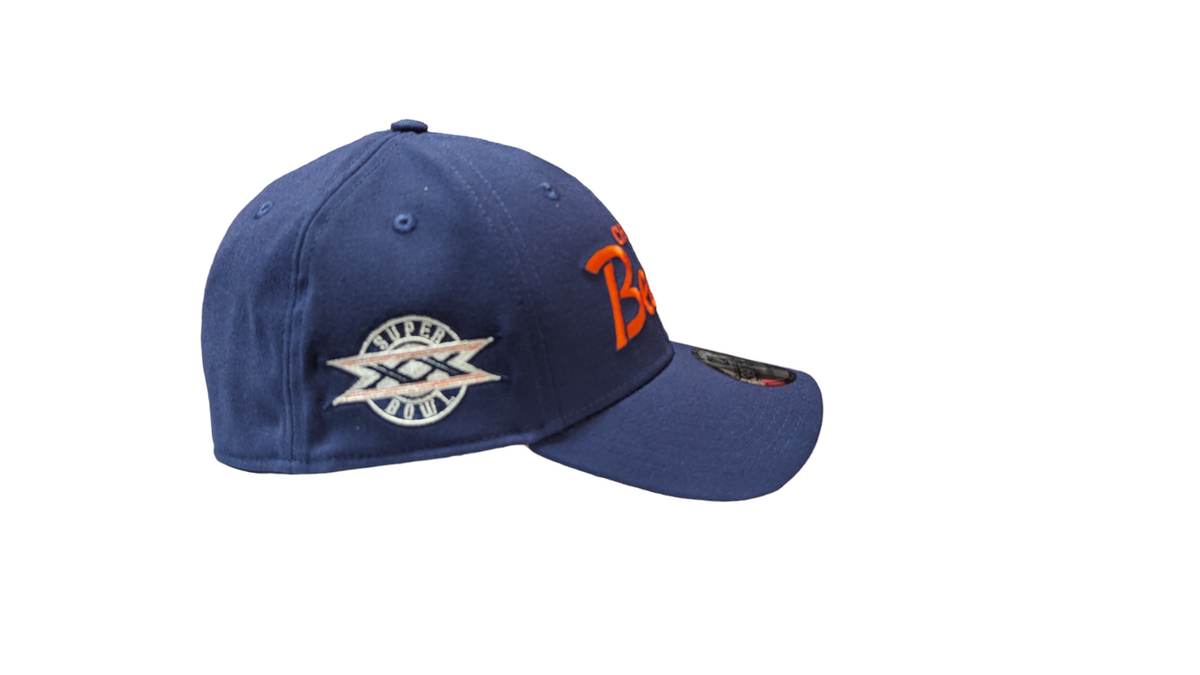 Chicago Bears New Era Super Bowl XX Griswold Navy 39THIRTY Flex Hat product image 4, provided for visual reference and