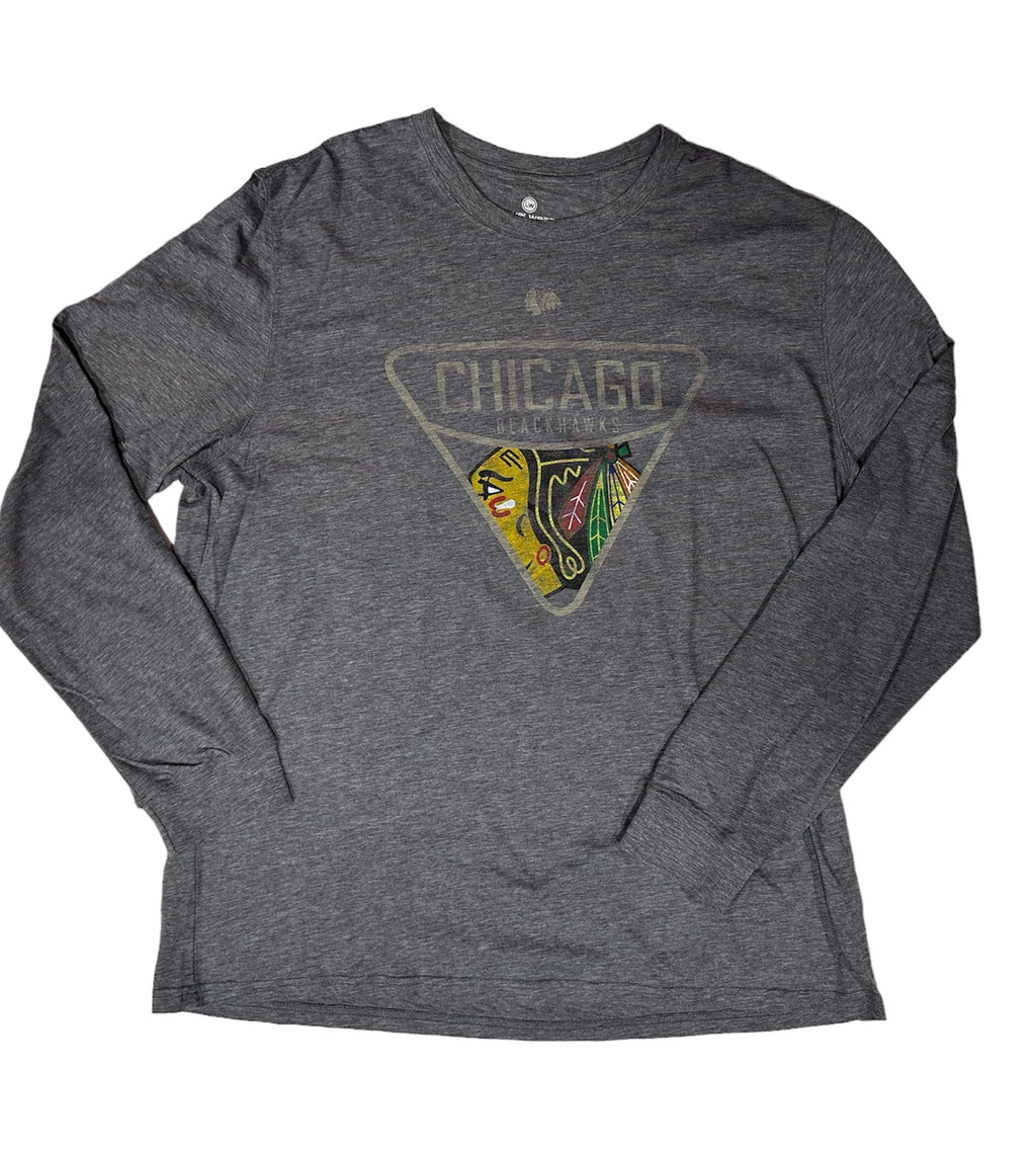 Chicago Blackhawks Light The Lamp Long Sleeve T-Shirt By Levelwear for Men product image 1, provided for visual reference
