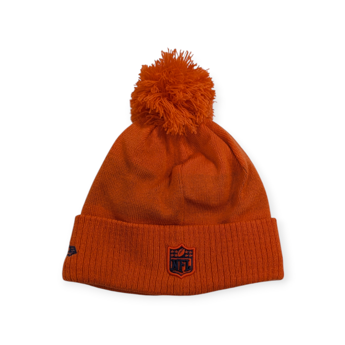 Chicago Bears New Era Orange 2019 NFL Sideline Road Reverse Sport Knit Hat - Head for Men product image 2, provided for