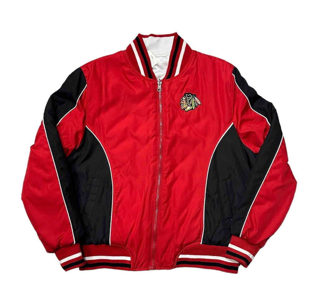 Chicago Blackhawks Full Zip Reversible Polyester Jacket for Women product image 1, provided for visual reference and product