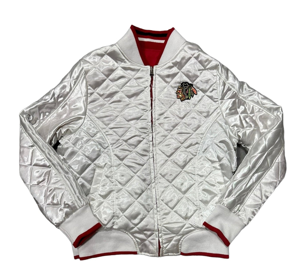 Chicago Blackhawks Full Zip Reversible Polyester Jacket for Women product image 3, provided for visual reference and product