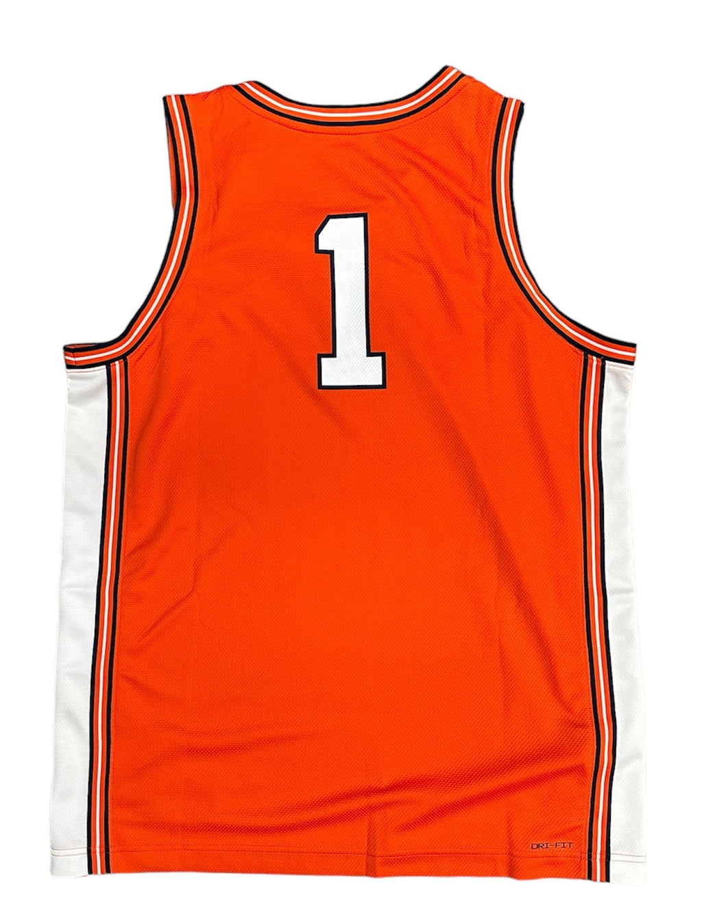 NCAA University of Illinois Fighting Illini Orange Nike #1 Replica Basketball Jersey for Men product image 2, provided for