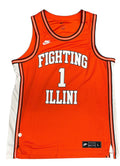 NCAA University of Illinois Fighting Illini Orange Nike #1 Replica Basketball Jersey for Men product image 1, provided for